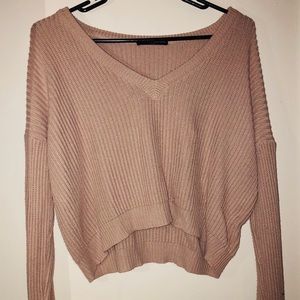 brandy melville cropped sweater